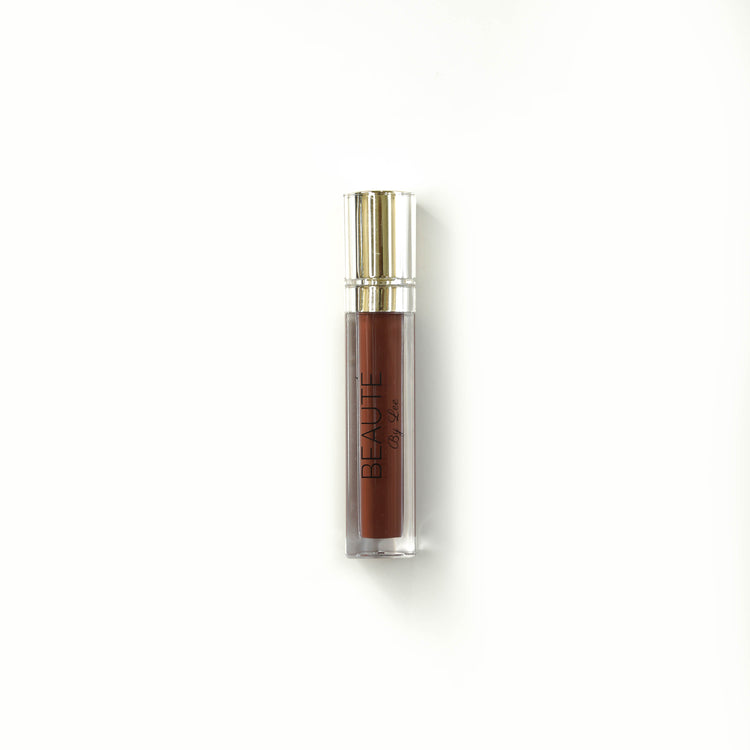 A warm brown undertone.