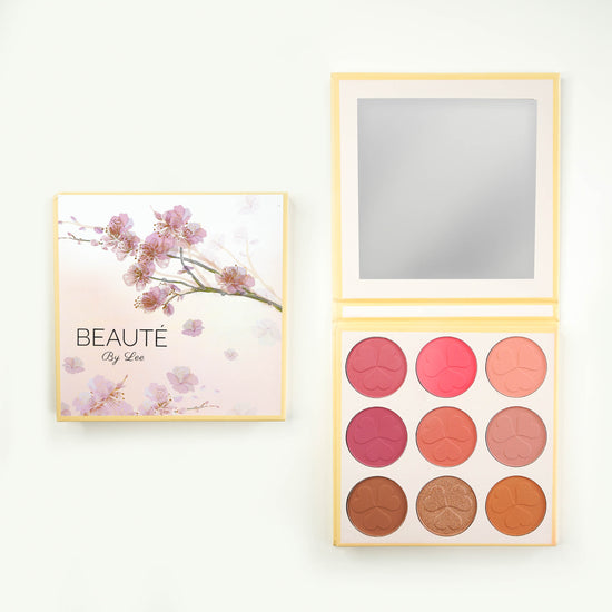A Variety of pink and neutral shades to achieve the perfect rosy cheeks.